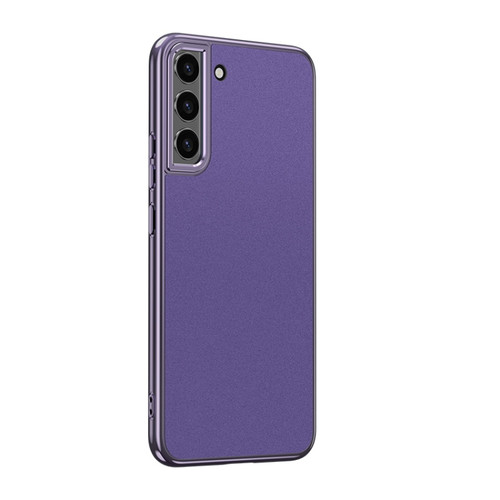 Samsung Galaxy S22+ 5G Starshine Frosted Series Airbag Shockproof Phone Case - Purple