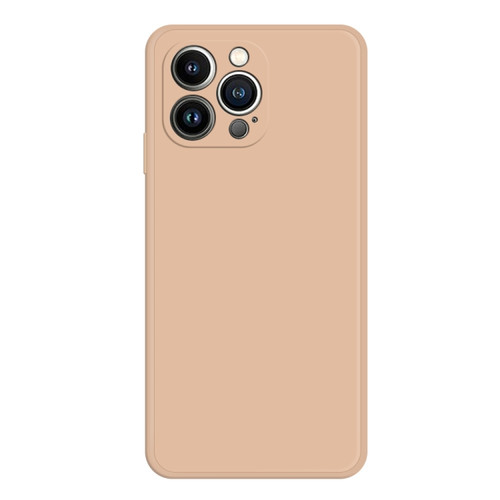 iPhone 15 Pro Max Imitation Liquid Silicone Phone Case - Gold