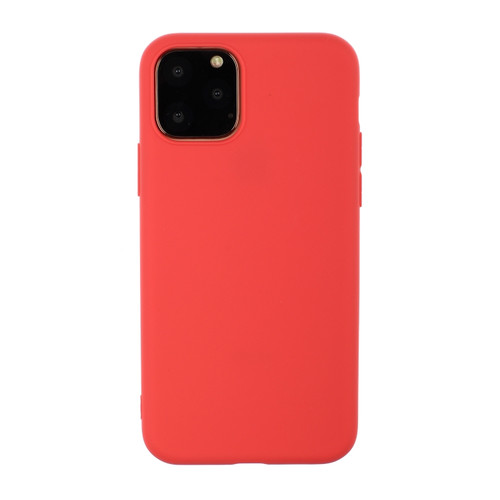 iPhone 15 Pro Max Shockproof Frosted TPU Phone Case - Red