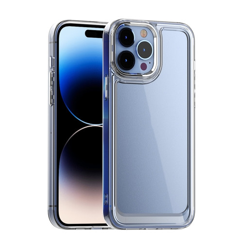 iPhone 15 Pro Max Acrylic + TPU Shockproof Phone Case - Transparent
