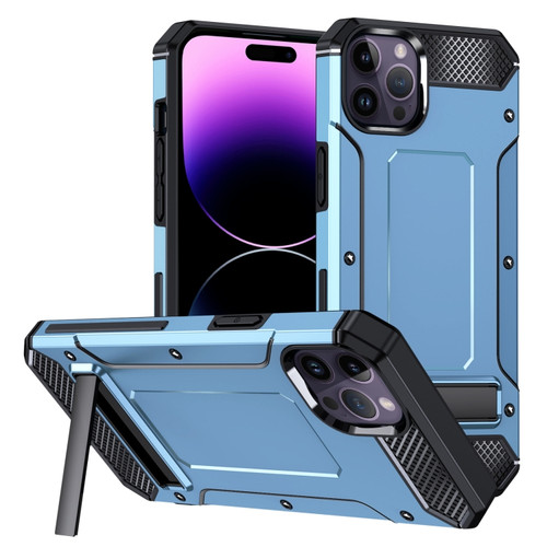 iPhone 15 Pro Max Matte Holder Phone Case - Space Blue