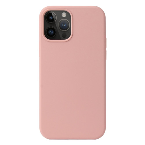 iPhone 15 Pro Max Liquid Silicone Phone Case - Cherry Blossom Pink