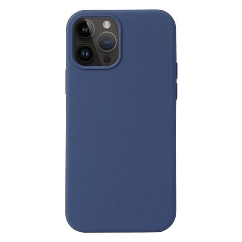 iPhone 15 Pro Max Liquid Silicone Phone Case - Blue