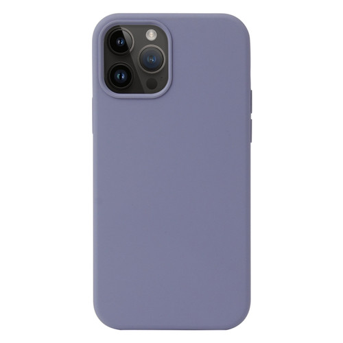 iPhone 15 Pro Max Liquid Silicone Phone Case - Lavender Grey