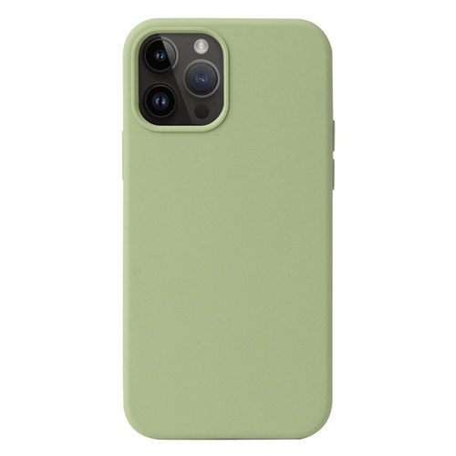 iPhone 15 Pro Max Liquid Silicone Phone Case - Matcha Green