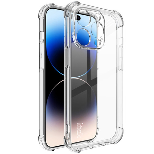 iPhone 15 Pro imak Shockproof Airbag TPU Phone Case - Transparent