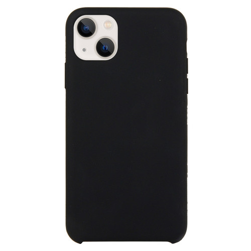 Solid Silicone Phone Case iPhone 15 - Black