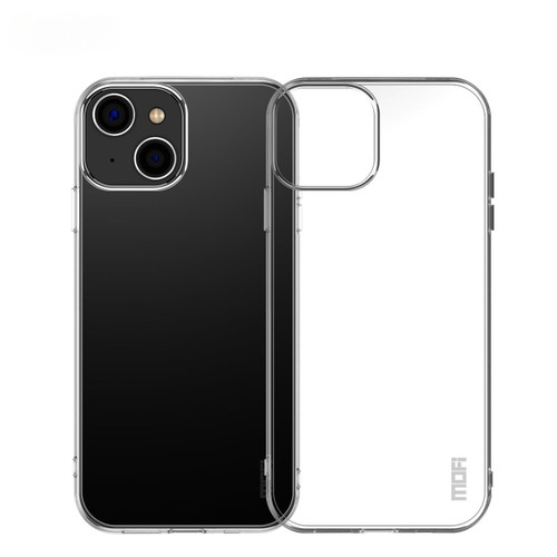 iPhone 15 MOFI Ming Series Ultra-thin TPU Phone Case - Transparent