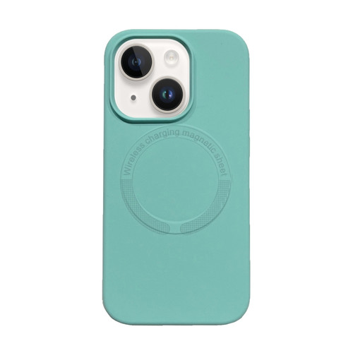 iPhone 15 Magsafe Magnetic Silicone Phone Case - Ice Blue