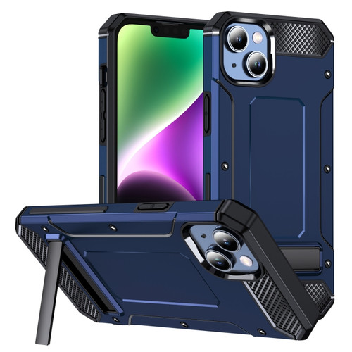 iPhone 15 Matte Holder Phone Case - Royal Blue