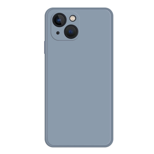 iPhone 15 Plus Imitation Liquid Silicone Phone Case - Grey