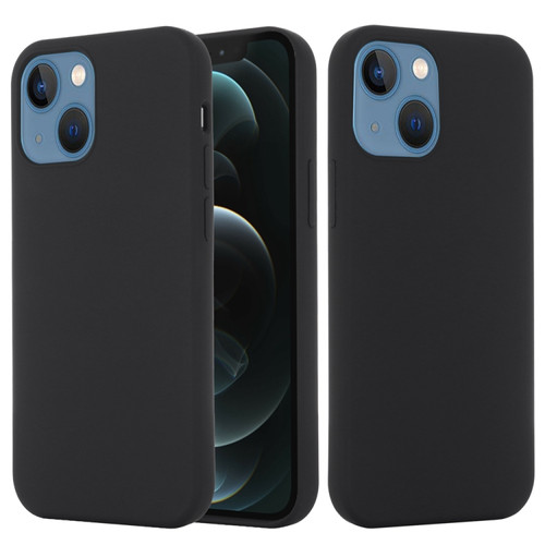 iPhone 15 Plus Shockproof Silicone Magsafe Phone Case - Black