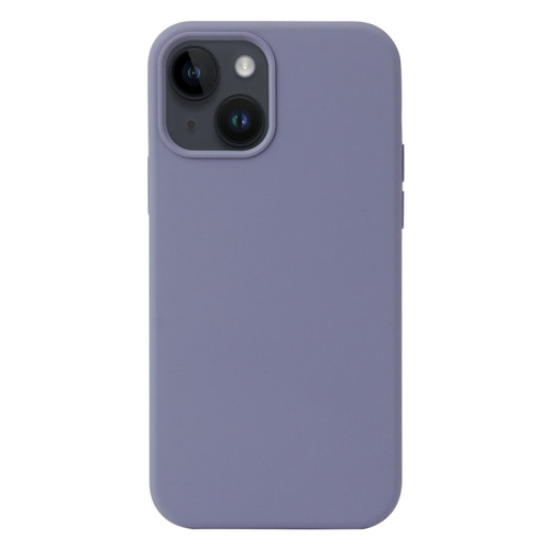 iPhone 15 Plus Liquid Silicone Phone Case - Lavender Grey