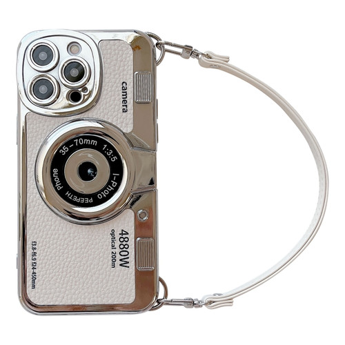 iPhone 14 Pro Max Camera Style Phone Case - White