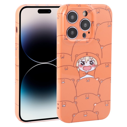 iPhone 14 Pro Max Dustproof Net Full Coverage PC Phone Case - Cartoon Character