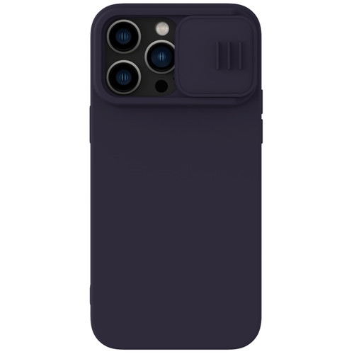 iPhone 14 Pro Max NILLKIN CamShield MagSafe Liquid Silicone Phone Case  - Deep Purple