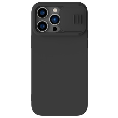 iPhone 14 Pro Max NILLKIN CamShield MagSafe Liquid Silicone Phone Case - Black