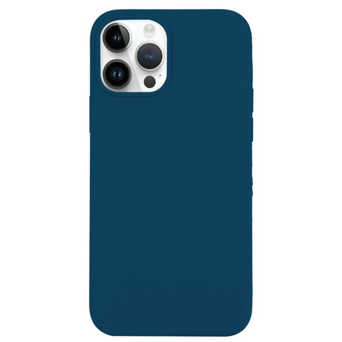 iPhone 14 Pro Max Solid Silicone Phone Case - Xingyu Blue