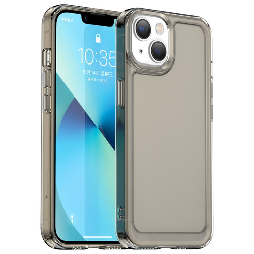 iPhone 14 Candy Series TPU Phone Case  - Transparent Grey