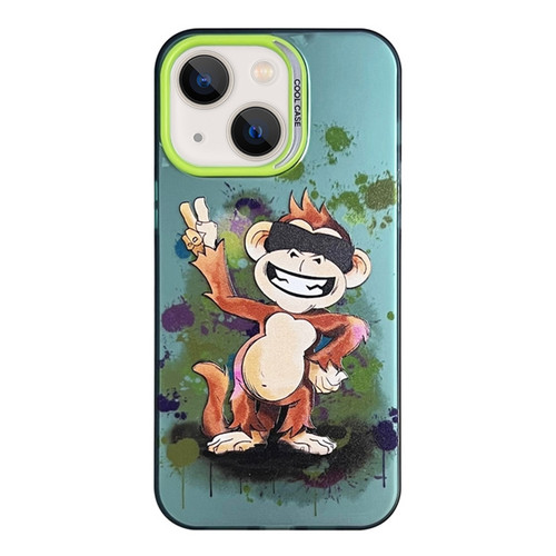 iPhone 14 Animal Pattern PC Phone Case - Monkey