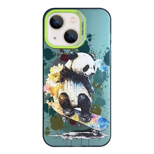 iPhone 14 Animal Pattern PC Phone Case - Panda