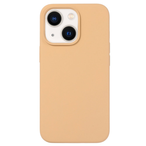 iPhone 14 Liquid Silicone Phone Case - Khaki