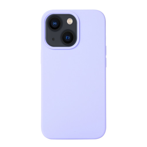iPhone 14 Liquid Silicone Phone Case  - Purple