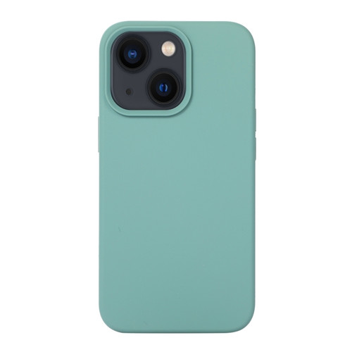 iPhone 14 Liquid Silicone Phone Case  - Pine Needle Green