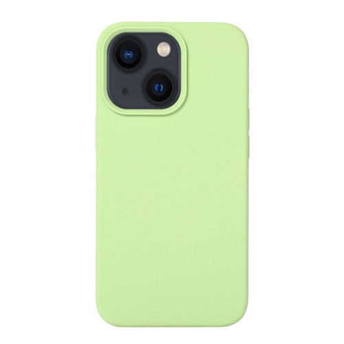 iPhone 14 Liquid Silicone Phone Case  - Matcha Green