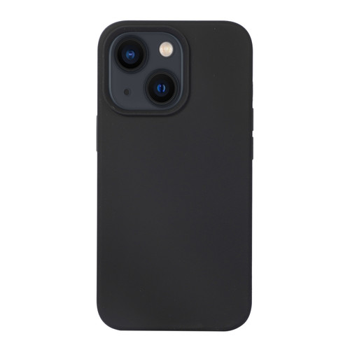 iPhone 14 Liquid Silicone Phone Case  - Black