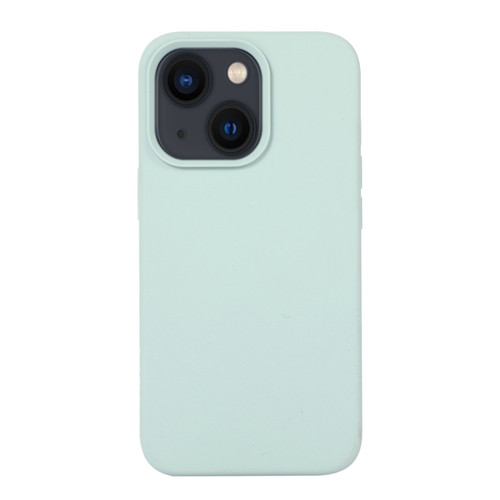 iPhone 14 Liquid Silicone Phone Case  - Emerald Green