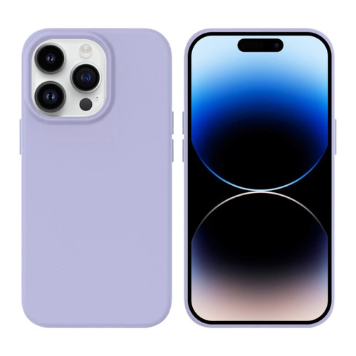 iPhone 14 Pro Liquid Silicone MagSafe Phone Case - Light Purple