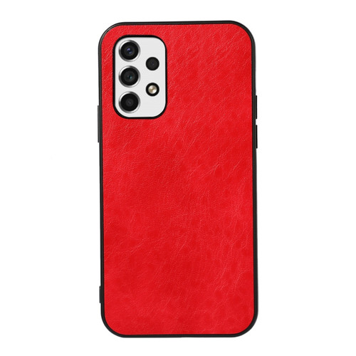 Samsung Galaxy A53 5G Crazy Horse Leather Phone Case - Red