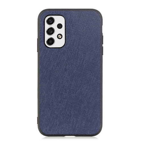 Samsung Galaxy A53 5G Cross Texture Leather Phone Case - Blue