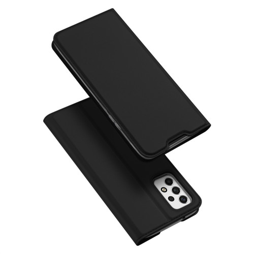 Samsung Galaxy A53 5G DUX DUCIS Skin Pro Series Shockproof Horizontal Flip Leather Phone Case - Black