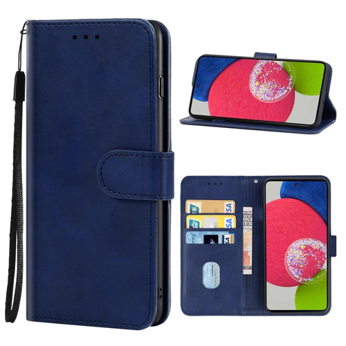 Samsung Galaxy A53 5G Leather Phone Case - Blue