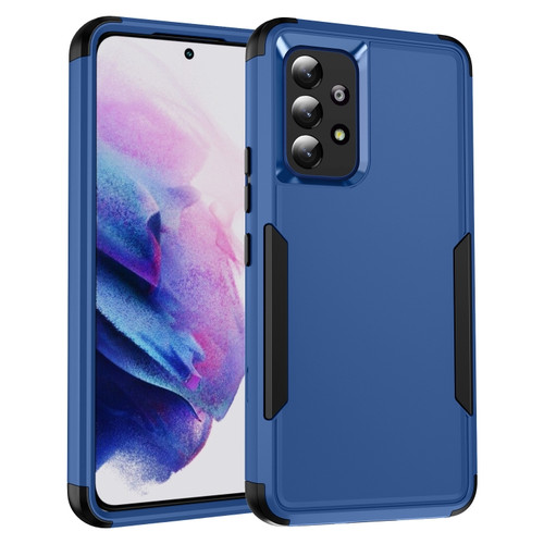 Samsung Galaxy A53 5G TPU + PC Shockproof Protective Phone Case - Royal Blue + Black