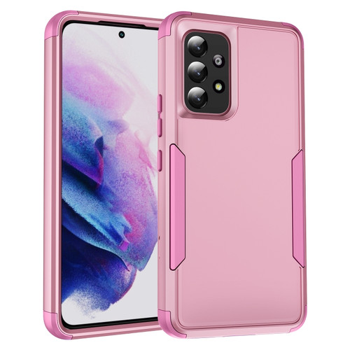 Samsung Galaxy A53 5G TPU + PC Shockproof Protective Phone Case - Pink