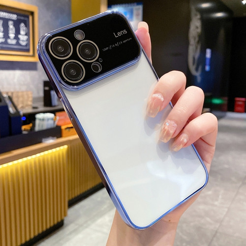 iPhone 13 Pro Max Electroplating TPU Phone Case - Sierra Blue
