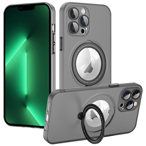 iPhone 13 Pro Max MagSafe Multifunction Holder Phone Case - Black