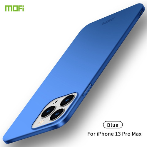 iPhone 13 Pro Max  MOFI Frosted PC Ultra-thin Hard Case - Blue