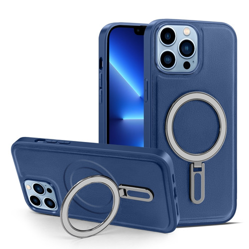 iPhone 13 Pro Max MagSafe Magnetic Holder Phone Case - Royal Blue