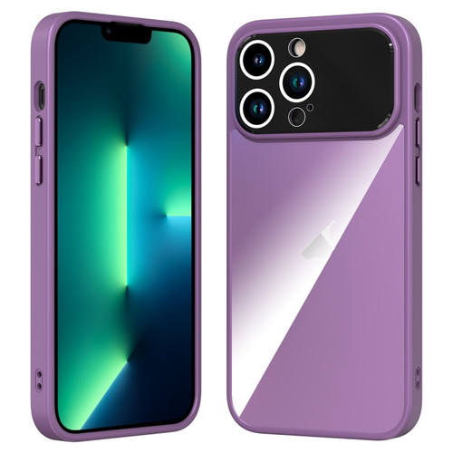 iPhone 13 Pro Max Large Window Acrylic + TPU Phone Case - Night Purple