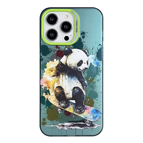 iPhone 13 Pro Animal Pattern PC Phone Case - Panda