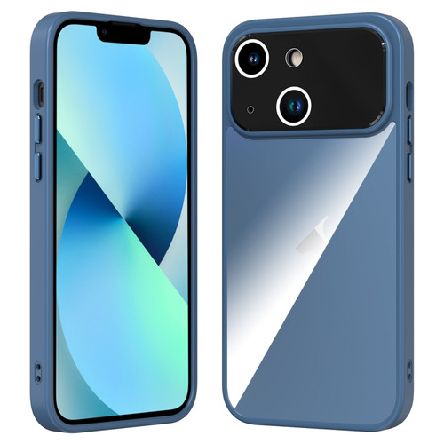 iPhone 13 Large Window Acrylic + TPU Phone Case - Sapphire