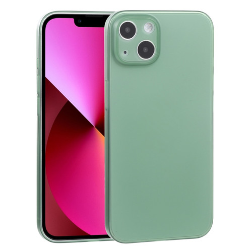 iPhone 13 Camera Precision Hole PP Protective Case - Green