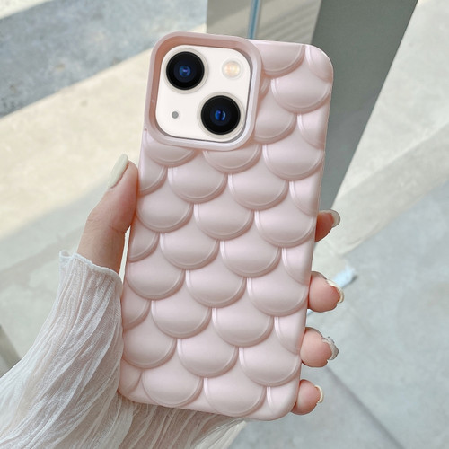 iPhone 13 3D Scale Style TPU Phone Case - Pink