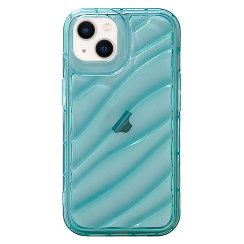 iPhone 13 Waves TPU Phone Case - Blue