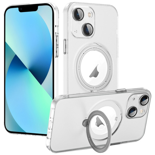iPhone 13 MagSafe Multifunction Holder Phone Case - Transparent
