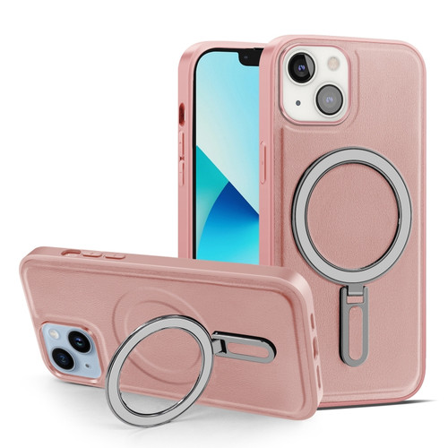 iPhone 13 MagSafe Magnetic Holder Phone Case - Pink